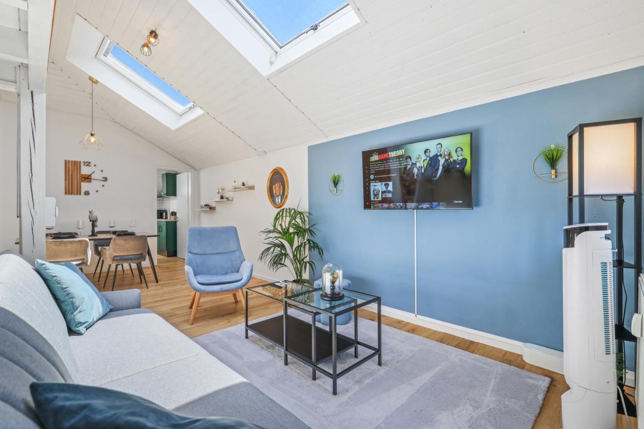 Apart21 - Blue - Maisonette - Netflix - Parking - Near Audi Ingolstadt Kültér fotó