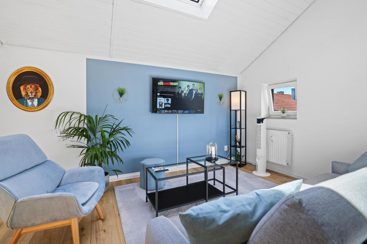 Apart21 - Blue - Maisonette - Netflix - Parking - Near Audi Ingolstadt Kültér fotó
